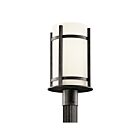 Lampe sur poteau extérieur Kichler Camden 49123AVI 1-lumière 150W fer d'enclume