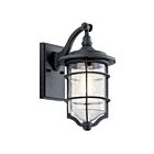 Lanterne murale extérieur Kichler Royal Marine 49126DBK 1-lumière 100W noir vieilli