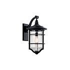 Lanterne murale extérieur Kichler Royal Marine 49128DBK 1-lumière 150W noir vieilli
