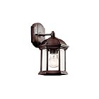 Lanterne murale extérieur Kichler Barrie 49183TZ 1-lumière 100W bronze tannery