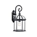 Lanterne murale extérieur Kichler Barrie 49186BK 1-lumière 100W noir
