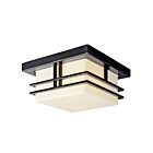 Plafonnier extérieur Kichler Tremillo 49206BK 2-lumières 60W noir