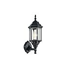 Lanterne murale extérieur Kichler Chesapeake 49255BK 1-lumière 100W noir