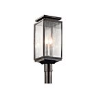 Lampe sur poteau extérieur Kichler Chesapeake 49256BK 1-lumière 100W noir
