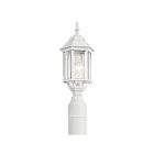 Lampe sur poteau extérieur Kichler Chesapeake 49256WH 1-lumière 100W blanc