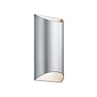 Lanterne murale extérieur à LED Kichler Wesley 49279PLLED 2-lumières 16W platine
