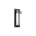 Lanterne murale extérieur à LED Kichler Manhattan 49297BKTLED 1-lumière 12.5W noir texturé