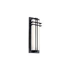 Lanterne murale extérieur à LED Kichler Manhattan 49298BKTLED 2-lumières 20.5W noir texturé