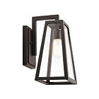 Lanterne murale extérieur Kichler Delison 49331RZ 1-lumière 100W bronze huilé