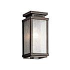 Lanterne murale extérieur Kichler Manningham 49384OZ 1-lumière 75W vieux bronze