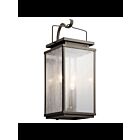 Lanterne murale extérieur Kichler Manningham 49386OZ 3-lumières 60W vieux bronze