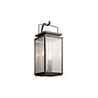 Lanterne murale extérieur Kichler Manningham 49386OZ 3-lumières 60W vieux bronze