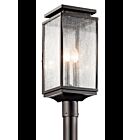 Lampe sur poteau extérieur Kichler Manningham 49388OZ 3-lumières 60W vieux bronze