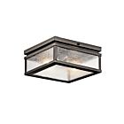 Plafonnier extérieur Kichler Manningham 49389OZ 2-lumières 75W vieux bronze