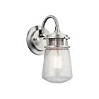 Lanterne murale extérieur Kichler Lyndon 49444BA 1-lumière 75W aluminium brossé