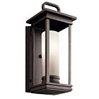 Lanterne murale extérieur Kichler South Hope 49475RZ 1-lumière 60W bronze huilé