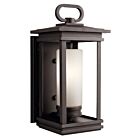 Lanterne murale extérieur Kichler South Hope 49476RZ 1-lumière 100W bronze huilé