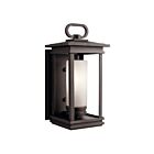 Lanterne murale extérieur Kichler South Hope 49476RZ 1-lumière 100W bronze huilé