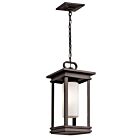 Suspendu extérieur Kichler South Hope 49493RZ 1-lumière 100W bronze huilé