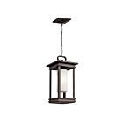 Suspendu extérieur Kichler South Hope 49493RZ 1-lumière 100W bronze huilé