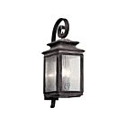 Lanterne murale extérieur Kichler Wiscombe Park 49503WZC 4-lumières 60W zinc patiné