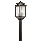 Lampe sur poteau extérieur Kichler Wiscombe Park 49506OZ 4-lumières 60W vieux bronze