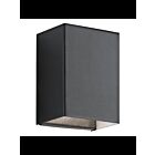 Lanterne murale extérieur à LED Kichler Walden 49550BKTLED 1-lumière 8W noir texturé