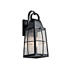 Lanterne murale extérieur Kichler Tolerand 49553BKT 1-lumière 100W noir texturé