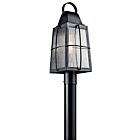 Lampe sur poteau extérieur Kichler Tolerand 49555BKT 1-lumière 150W noir texturé
