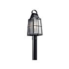 Lampe sur poteau extérieur Kichler Tolerand 49555BKT 1-lumière 150W noir texturé