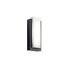 Lanterne murale extérieur à LED Kichler Dahlia 49557BKLED 2-lumières 45.2W noir