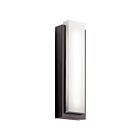 Lanterne murale extérieur à LED Kichler Dahlia 49558AZLED 2-lumières 60W bronze architectural