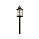 Lampe sur poteau extérieur Kichler Pallerton Way 49583OZ 1-lumière 100W vieux bronze