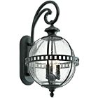 Lanterne murale extérieur Kichler Halleron 49601LD 3-lumières 60W londonderry
