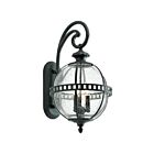 Lanterne murale extérieur Kichler Halleron 49601LD 3-lumières 60W londonderry