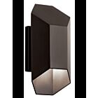 Lanterne murale extérieur à LED Kichler Estella 49607AZTLED 1-lumière 8W bronze architectural texturé