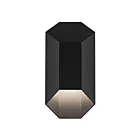 Kichler 49607BKLED 1-Lumière 8W Noir Lanterne murale d'extérieur