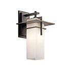 Lanterne murale extérieur Kichler Caterham 49643OZ 1-lumière 100W vieux bronze