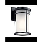 Lanterne murale extérieur Kichler Toman 49686BK 1-lumière 75W noir