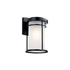 Lanterne murale extérieur Kichler Toman 49687BK 1-lumière 100W noir