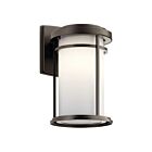 Lanterne murale extérieur Kichler Toman 49687OZ 1-lumière 100W vieux bronze