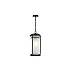 Suspendu extérieur Kichler Toman 49689BK 1-lumière 150W noir