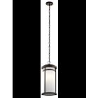 Suspendu extérieur Kichler Toman 49689OZ 1-lumière 150W vieux bronze