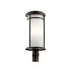 Monture pour poteau extérieur Kichler Toman 49690OZ 1-lumière 150W vieux bronze