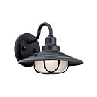 Lanterne murale extérieur Kichler Harvest Ridge 49691BKT 1-lumière 75W noir texturé