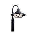 Lampe sur poteau extérieur Kichler Harvest Ridge 49694BKT 1-lumière 100W noir texturé