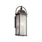 Lanterne murale extérieur Kichler Harbor Row 49715OZ 3-lumières 60W vieux bronze