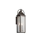 Lanterne murale extérieur Kichler Harbor Row 49716OZ 4-lumières 60W vieux bronze