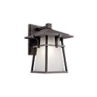 Lanterne murale extérieur Kichler Beckett 49721WZC 1-lumière 75W zinc patiné