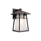 Lanterne murale extérieur Kichler Beckett 49722WZC 1-lumière 100W zinc patiné